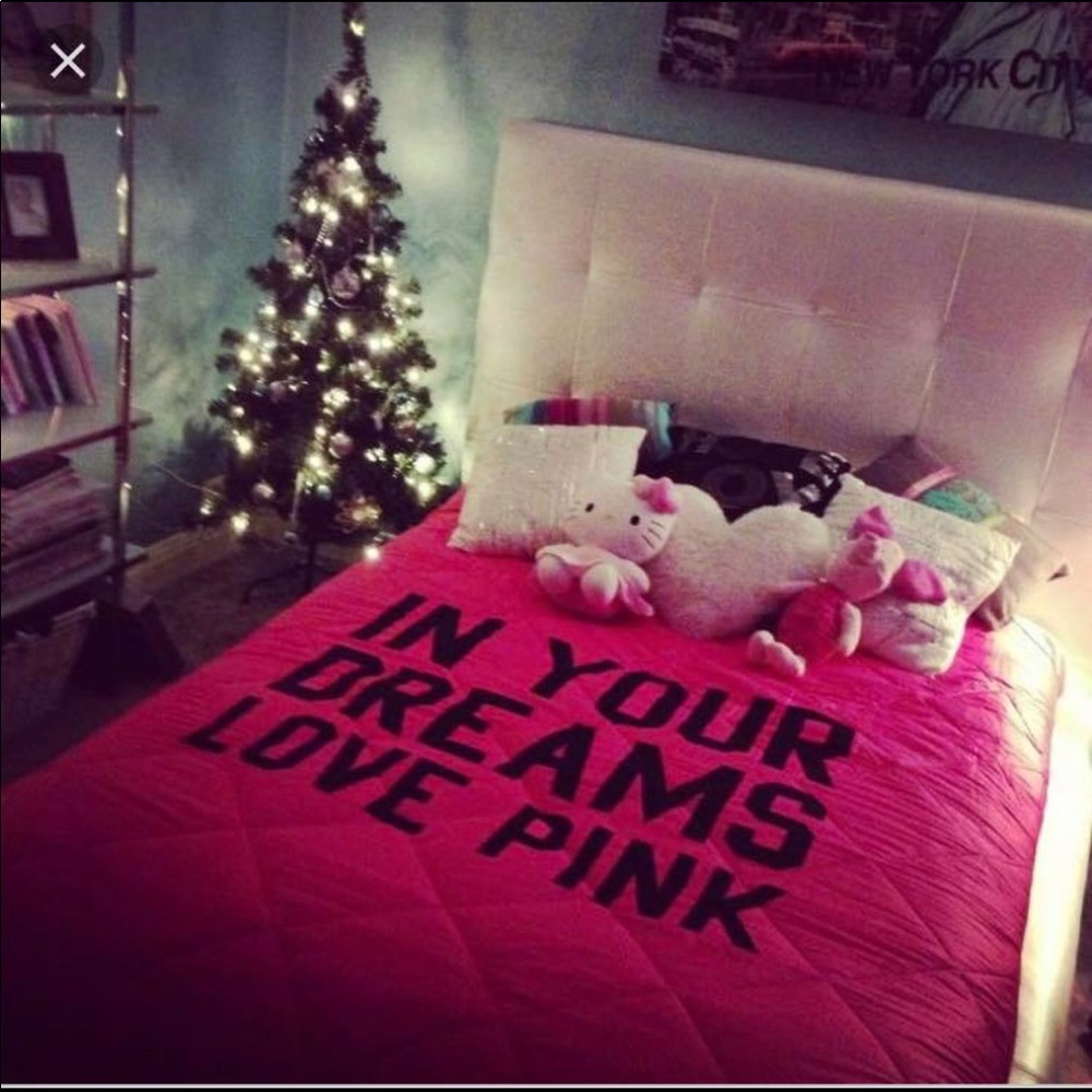 Just found this In your dreams love pink comforter